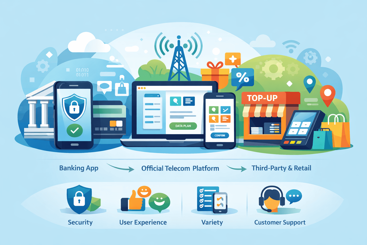 مستقبل البقاء على اتصال: حلول التعبئة الرقمية