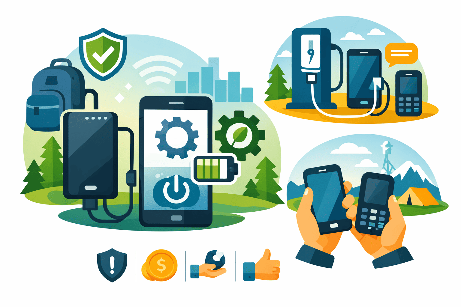 أهمية الهاتف المشحون في المواقف غير المتوقعة